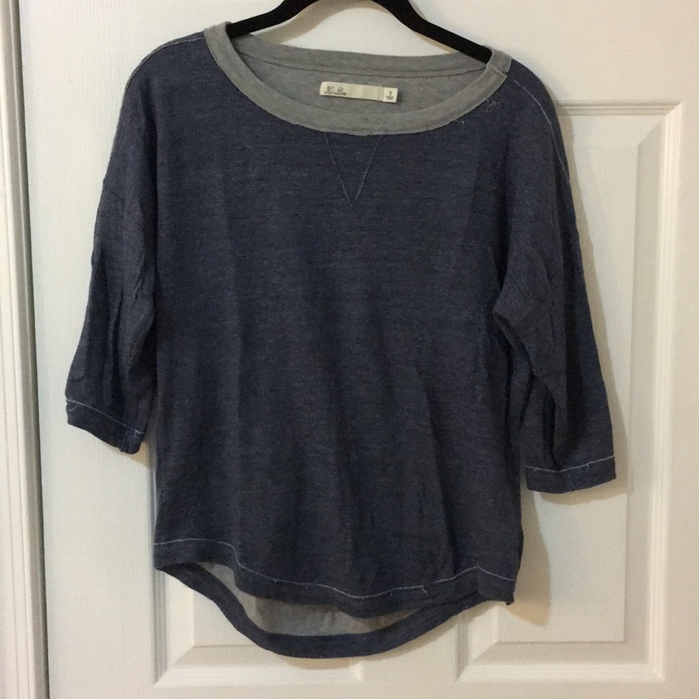 Madewell 3/4 sleeve casual shirt/sweater.
